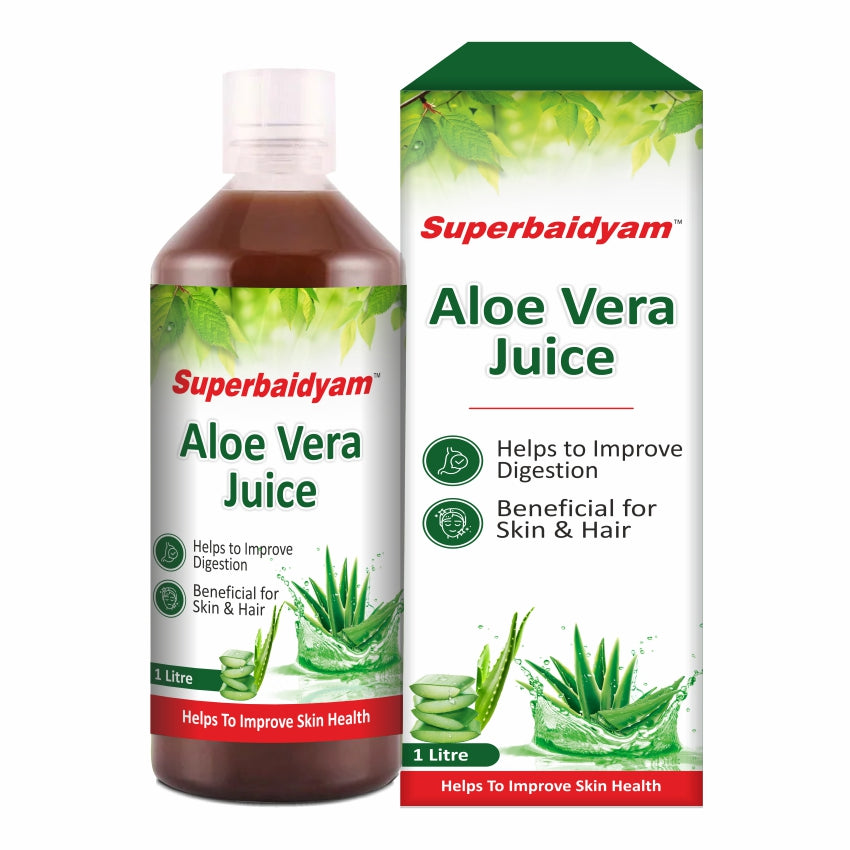 Aloevera Juice 1 L I Helps to Improve Digestion, Rejuvenates Skin and Hair