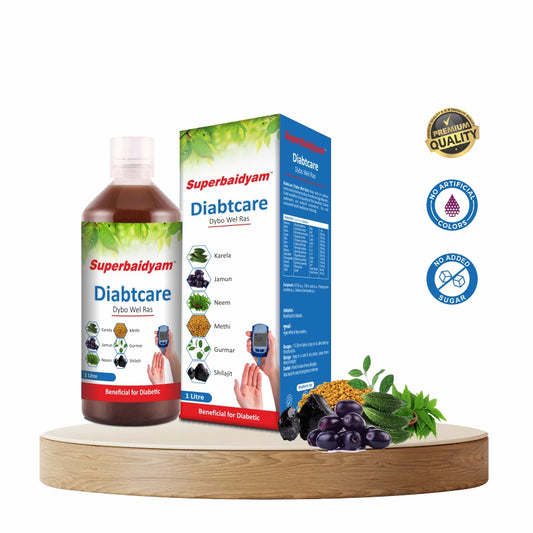 Diabtcare Juice 1 L I Neem Karela jamun with 10 More Herbs I Beneficial For Diabetic